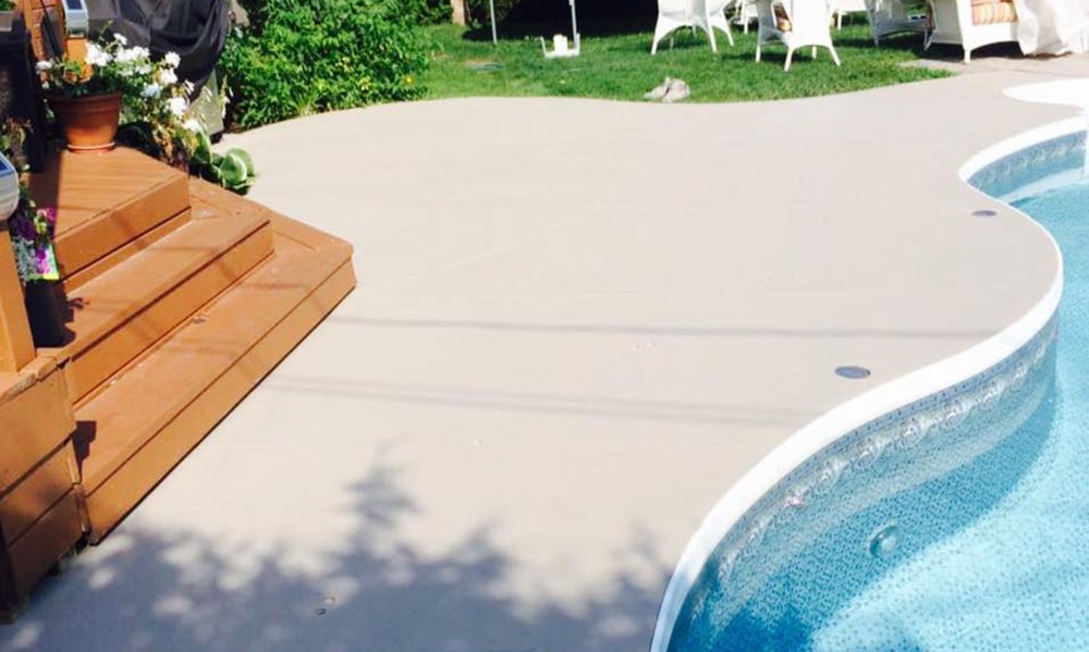 béton extérieur Mont-Saint-Hilaire